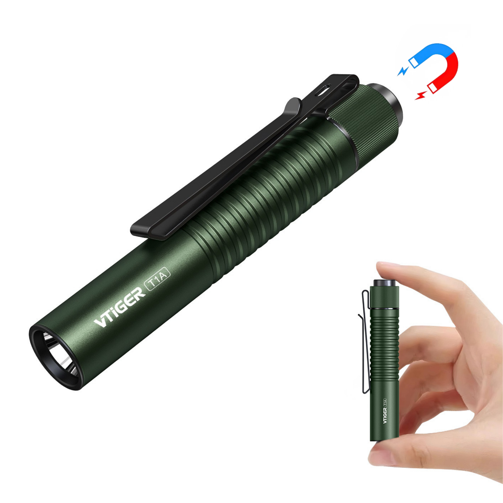 VTIGER T1A 小型 ミニポケット懐中電灯