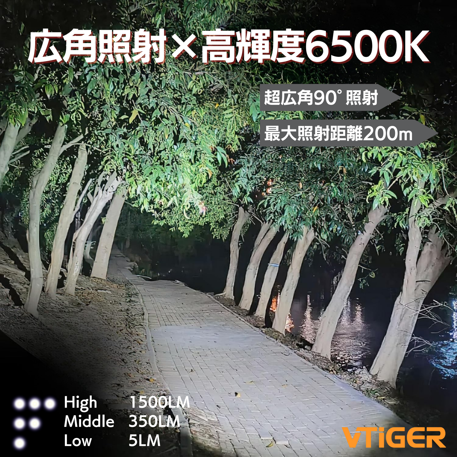 VTIGER T2A 懐中電灯